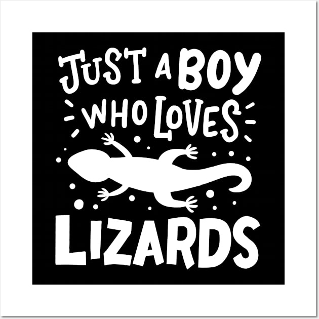 Lizard Reptile Lizard Lover Wall Art by CreativeGiftShop